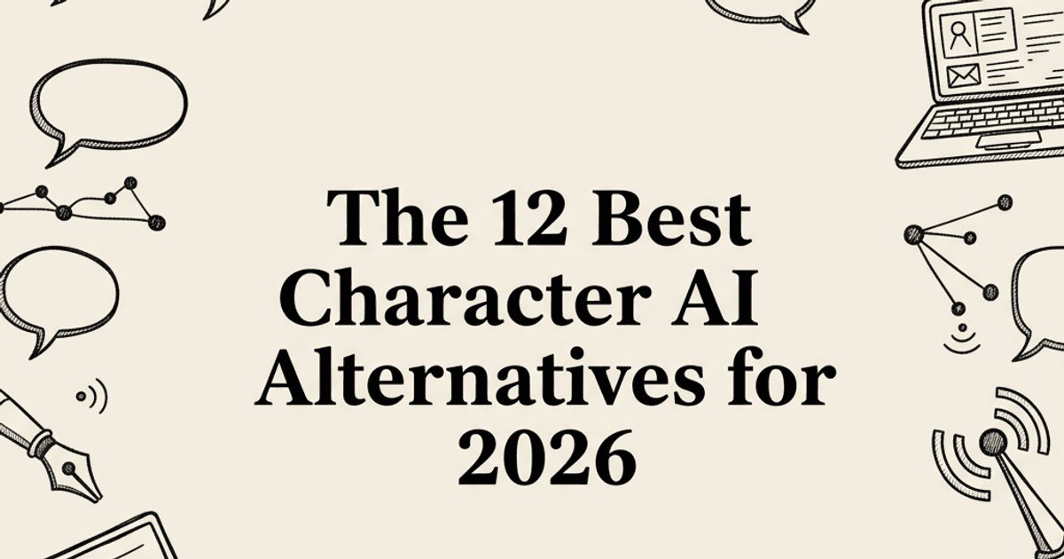 The 12 Best Alternatives To Character AI Platforms For 2026