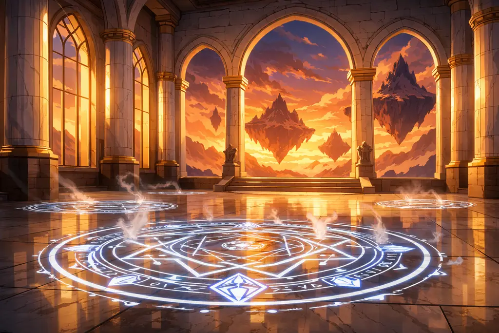 Transported to another world with my class!