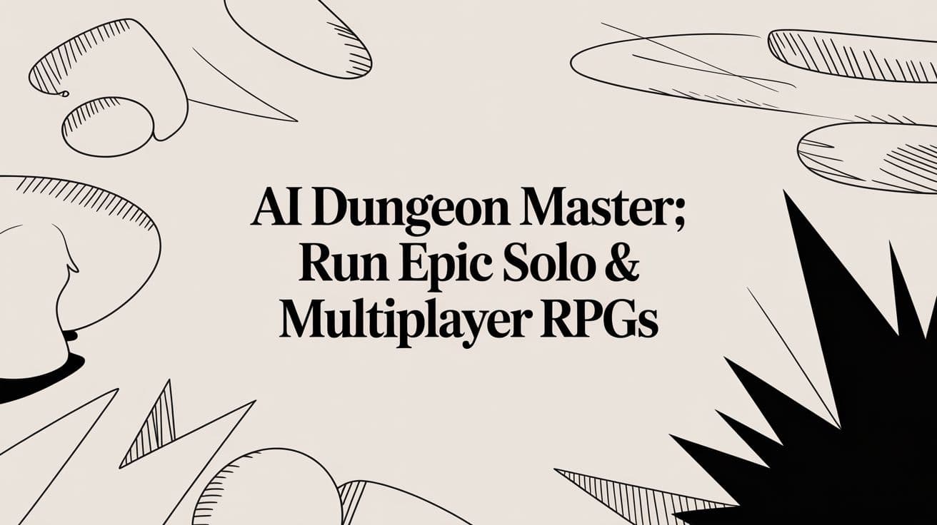 AI Dungeon Master: Run Epic Solo & Multiplayer RPGs
