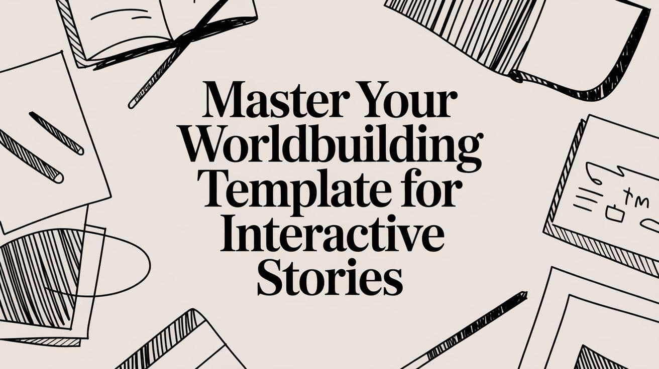 Master Your Worldbuilding Template for Interactive Stories
