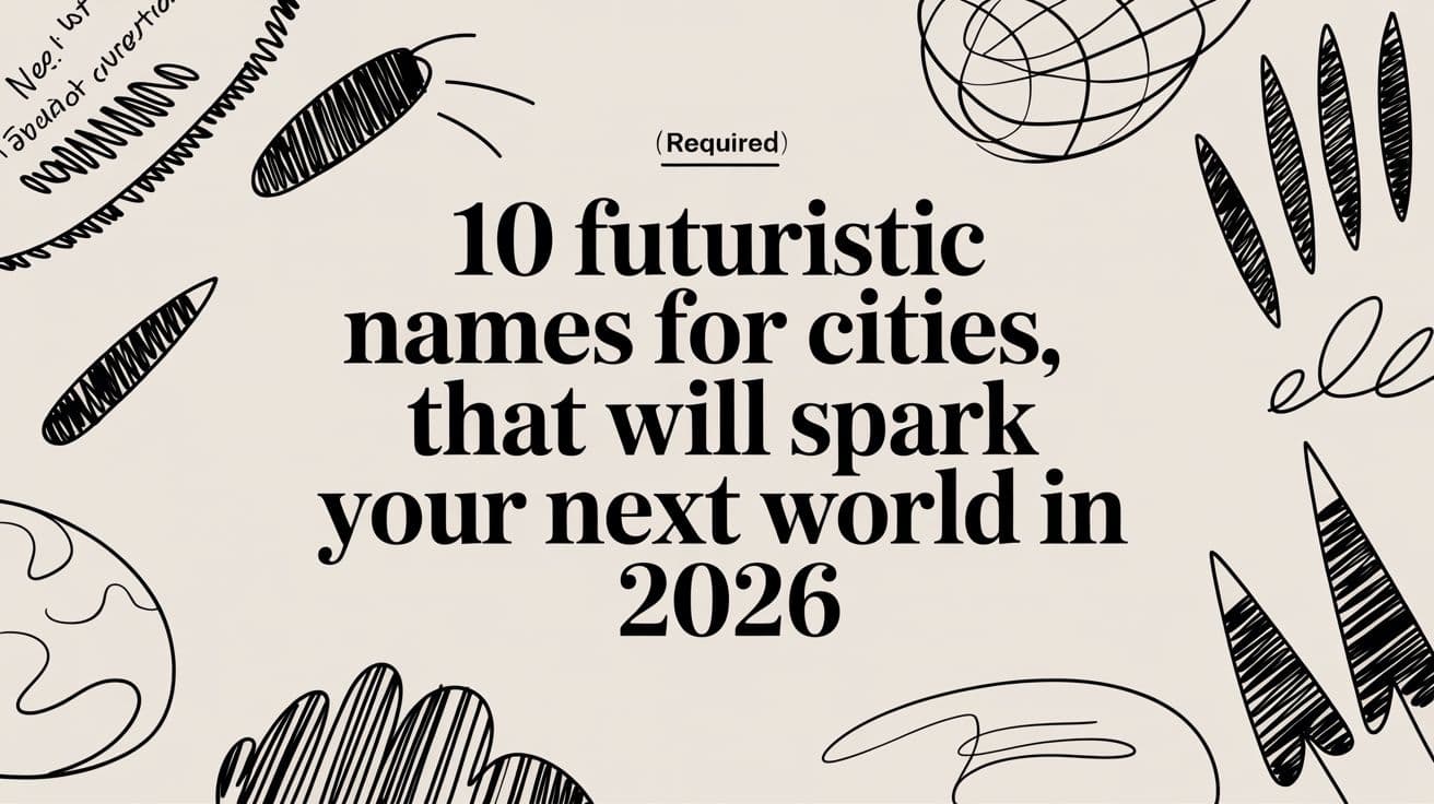 10 Futuristic Names for Cities That Will Spark Your Next World in 2026