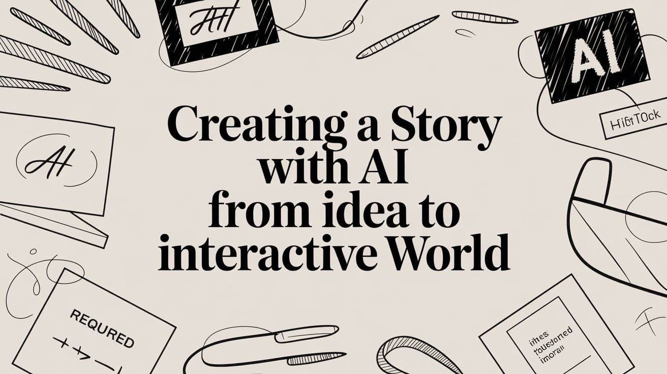 Creating a Story With AI From Idea to Interactive World