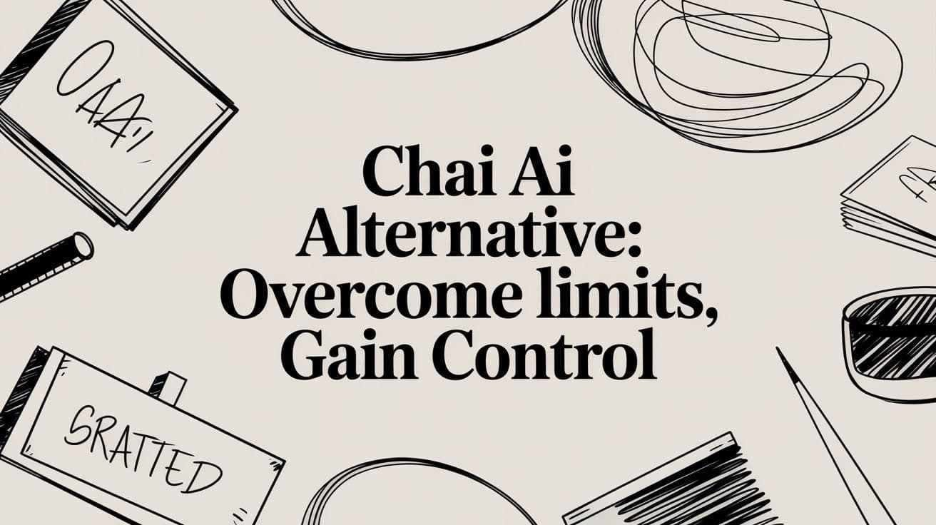 Chai AI Alternative: Overcome Limits, Gain Control