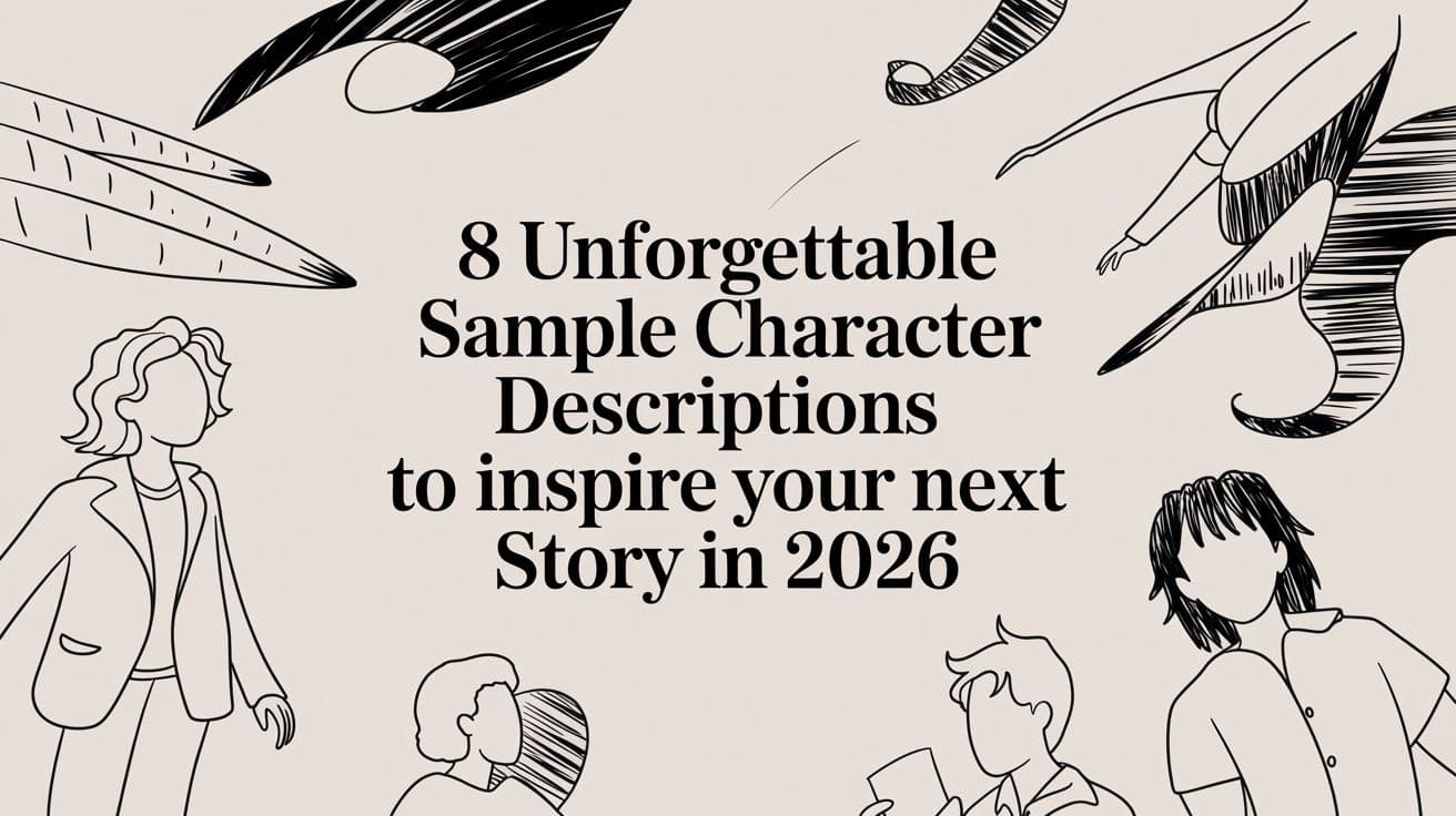 8 Unforgettable Sample Character Descriptions to Inspire Your Next Story in 2026