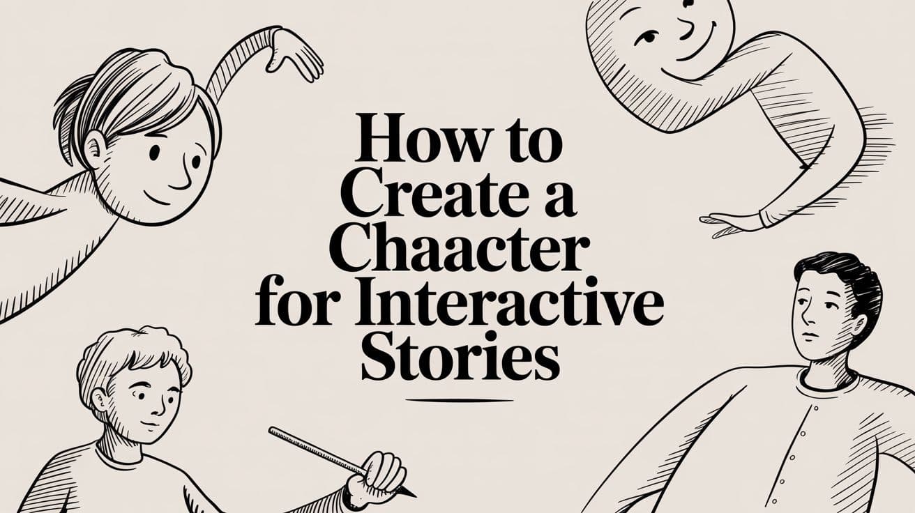 How to Create a Character for Interactive Stories