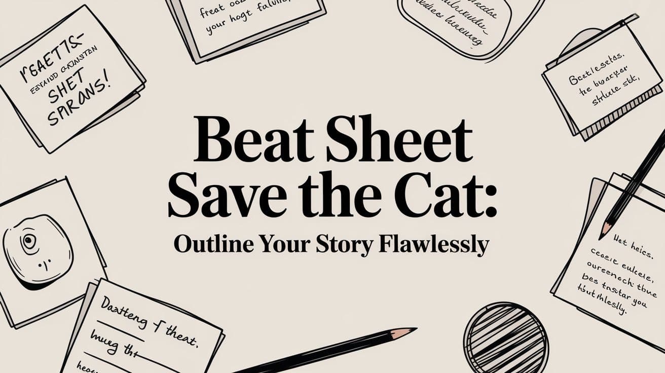Beat Sheet Save The Cat: Outline Your Story Flawlessly