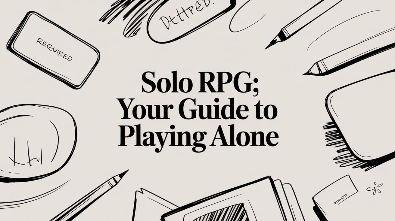 Solo RPG: Your Guide to Playing Alone