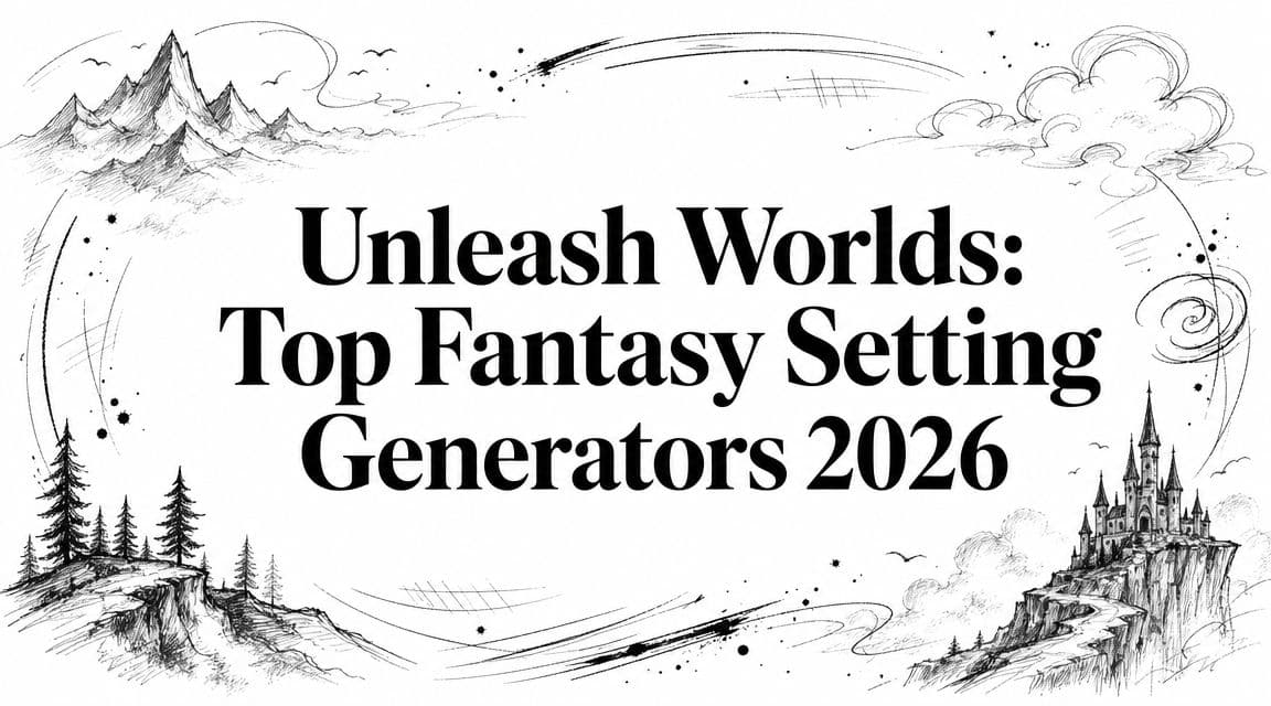 Unleash Worlds: Top Fantasy Setting Generators 2026