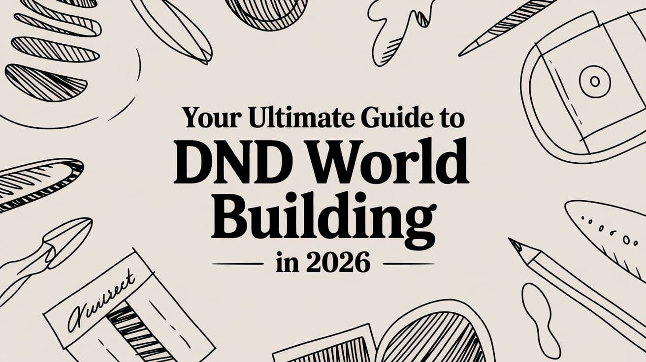 Your Ultimate Guide to DnD World Building in 2026