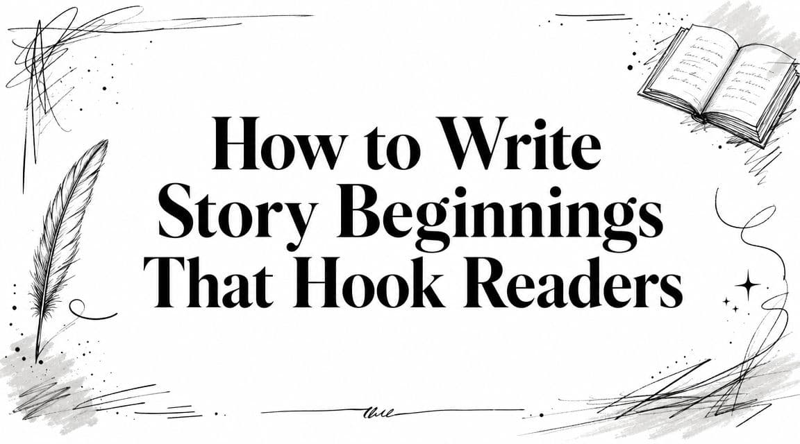 How to Write Story Beginnings That Hook Readers