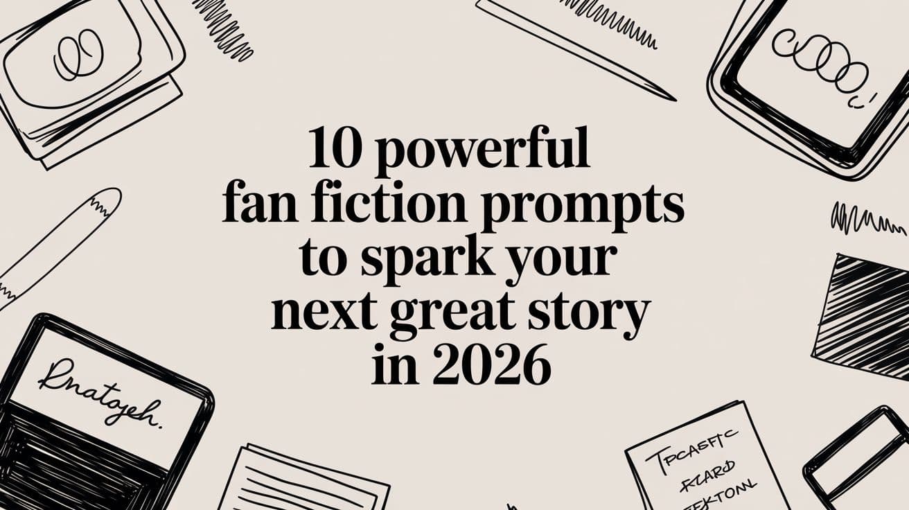 10 Powerful Fan Fiction Prompts to Spark Your Next Great Story in 2026