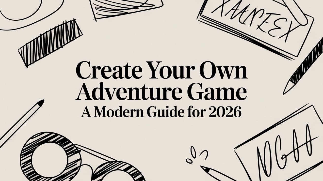 Create Your Own Adventure Game: A Modern Guide for 2026