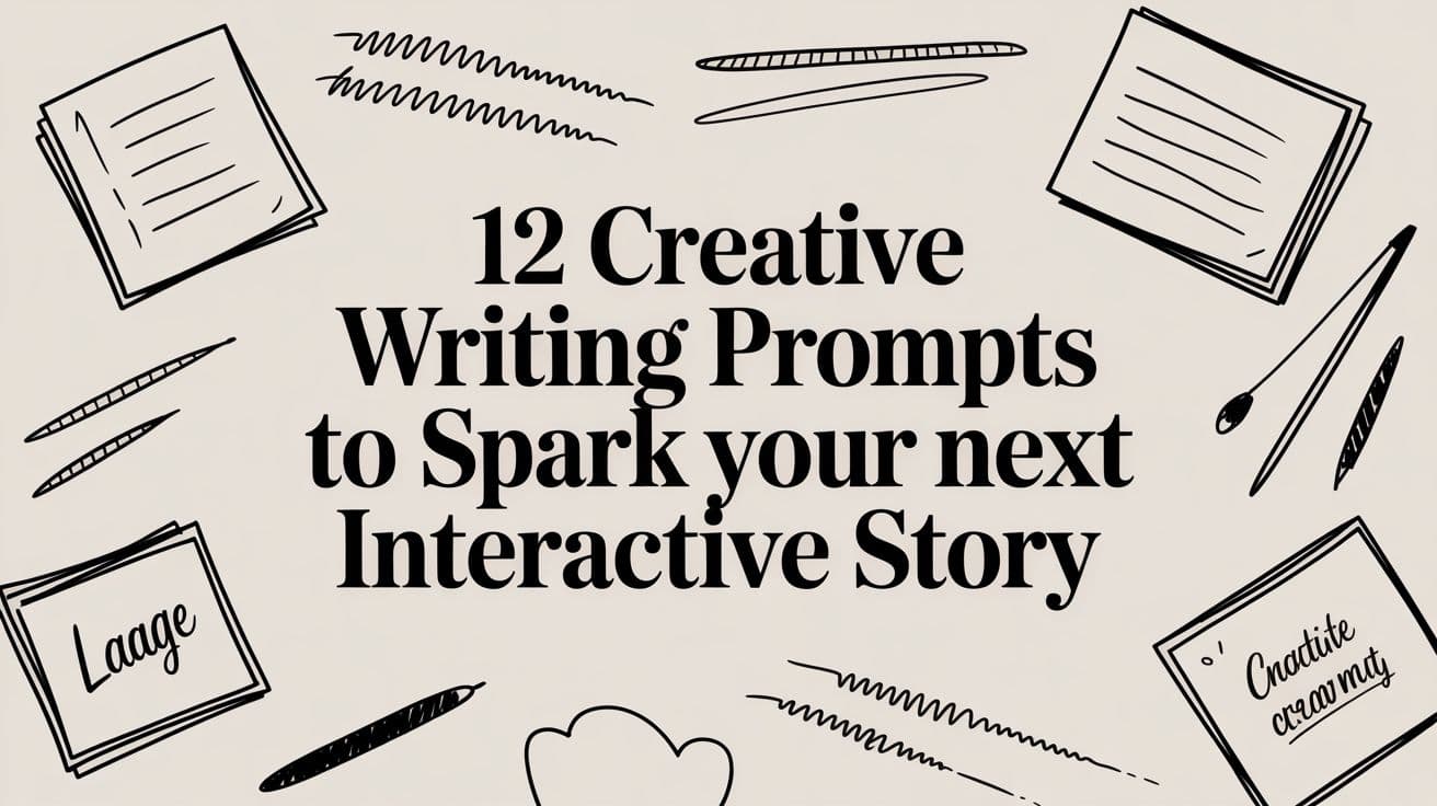 12 Creative Writing Prompts to Spark Your Next Interactive Story