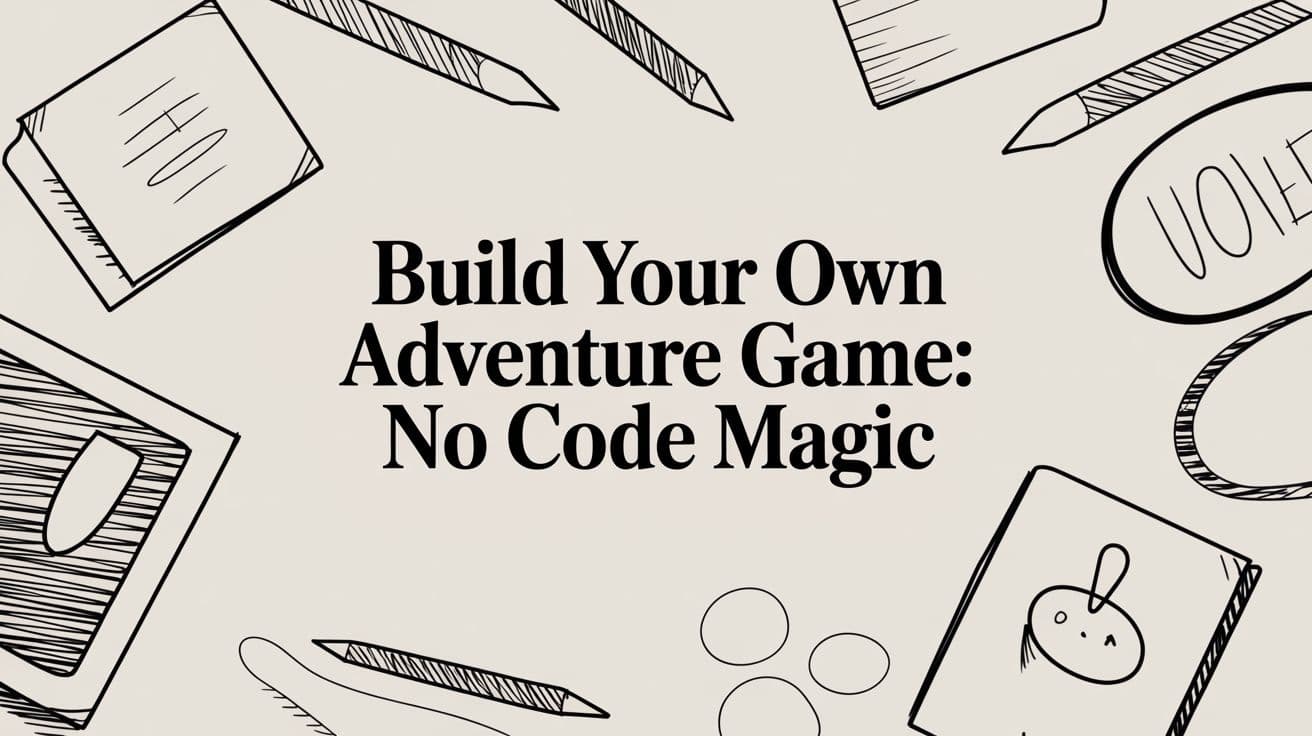 Build Your Own Adventure Game: No Code Magic