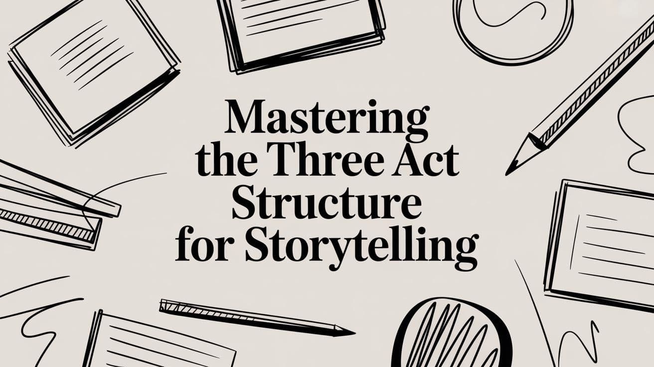 Mastering the Three Act Structure for Storytelling