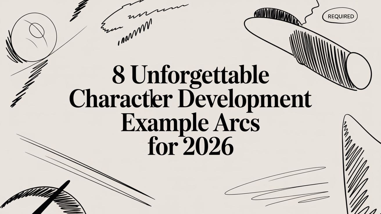 8 Unforgettable Character Development Example Arcs for 2026