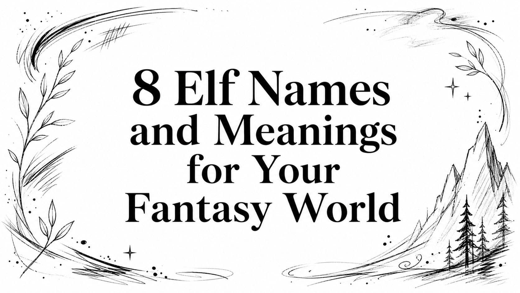 8 Elf Names and Meanings for Your Fantasy World