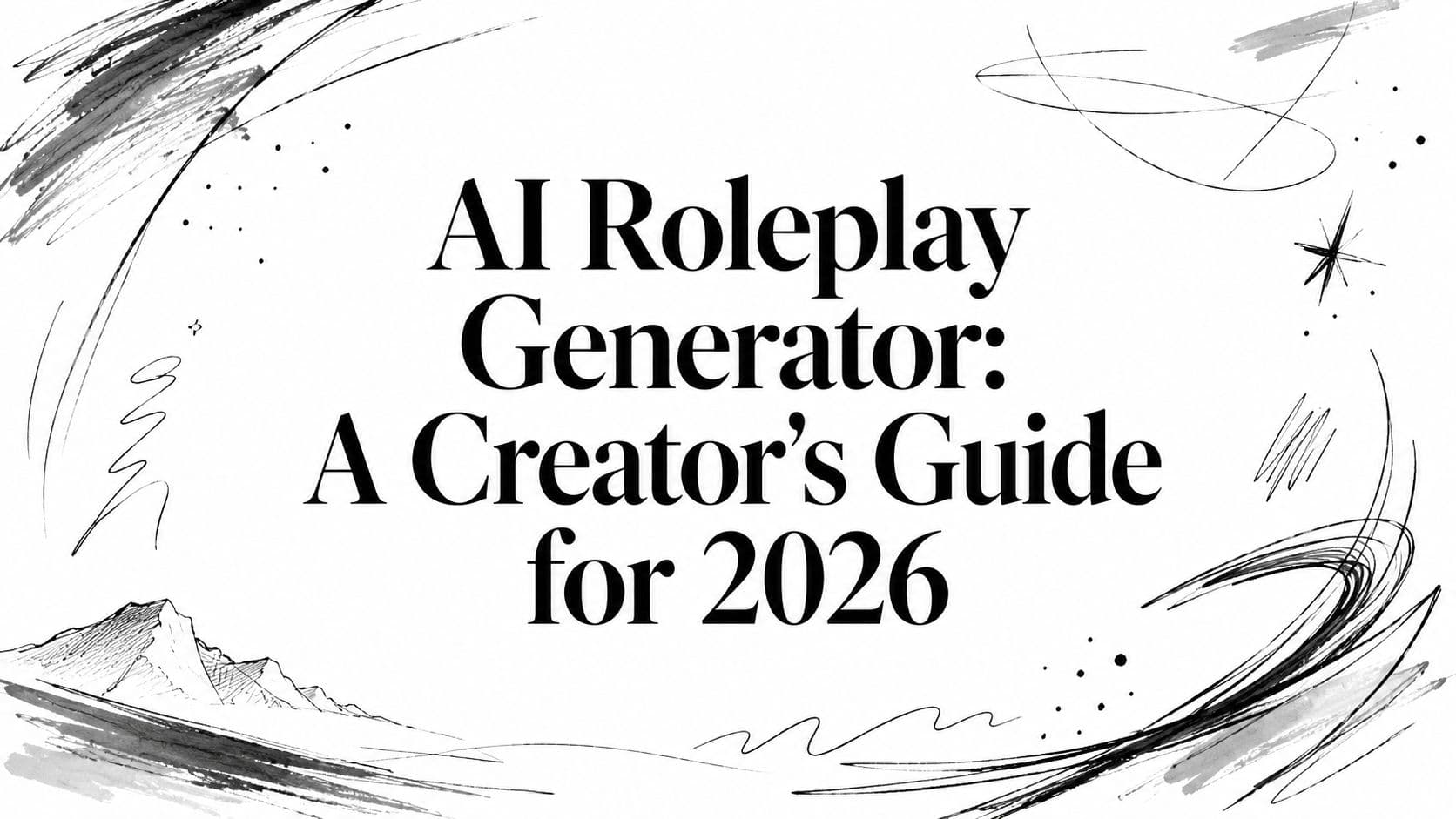 AI Roleplay Generator: A Creator's Guide for 2026