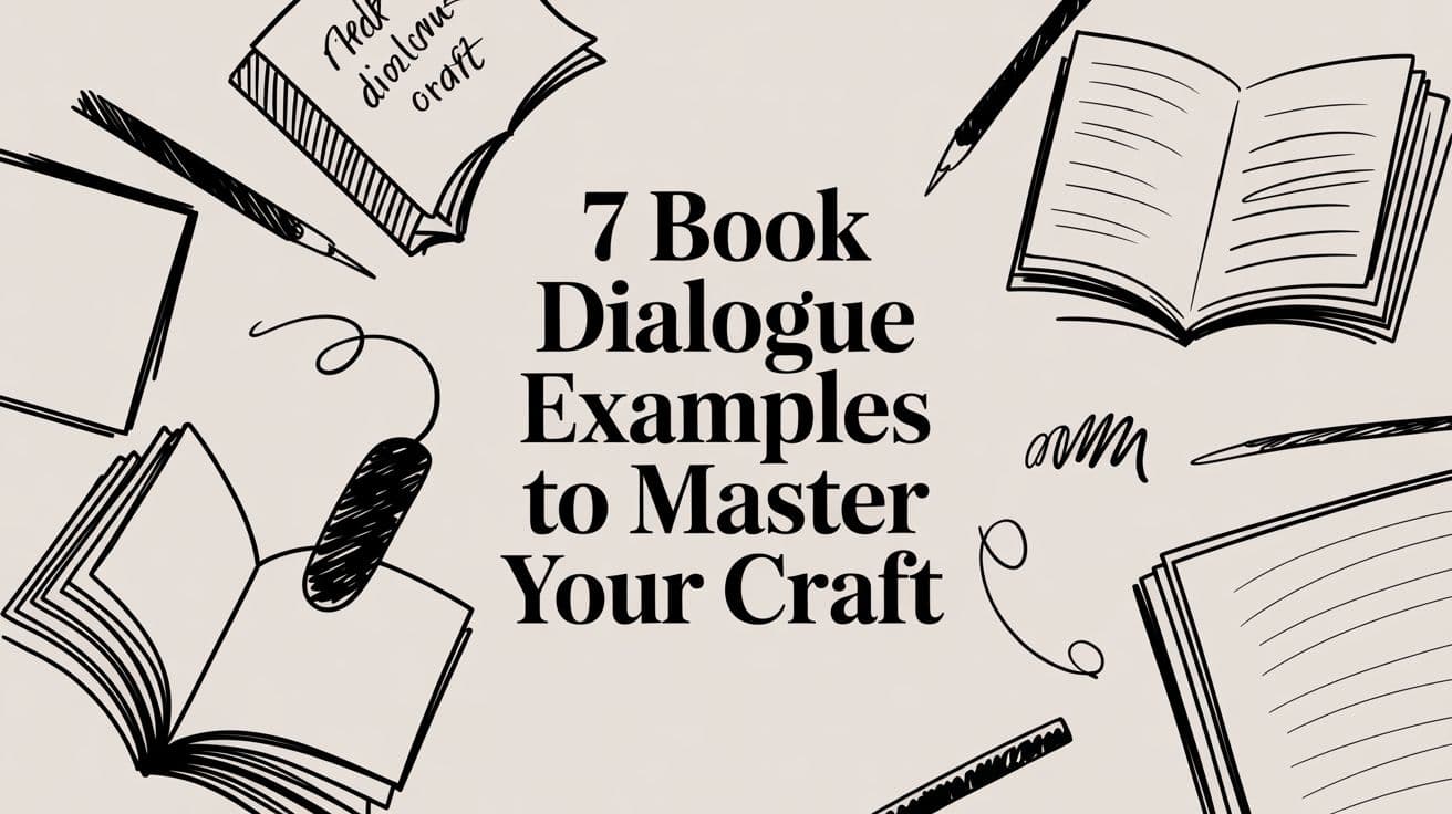 7 Book Dialogue Examples to Master Your Craft