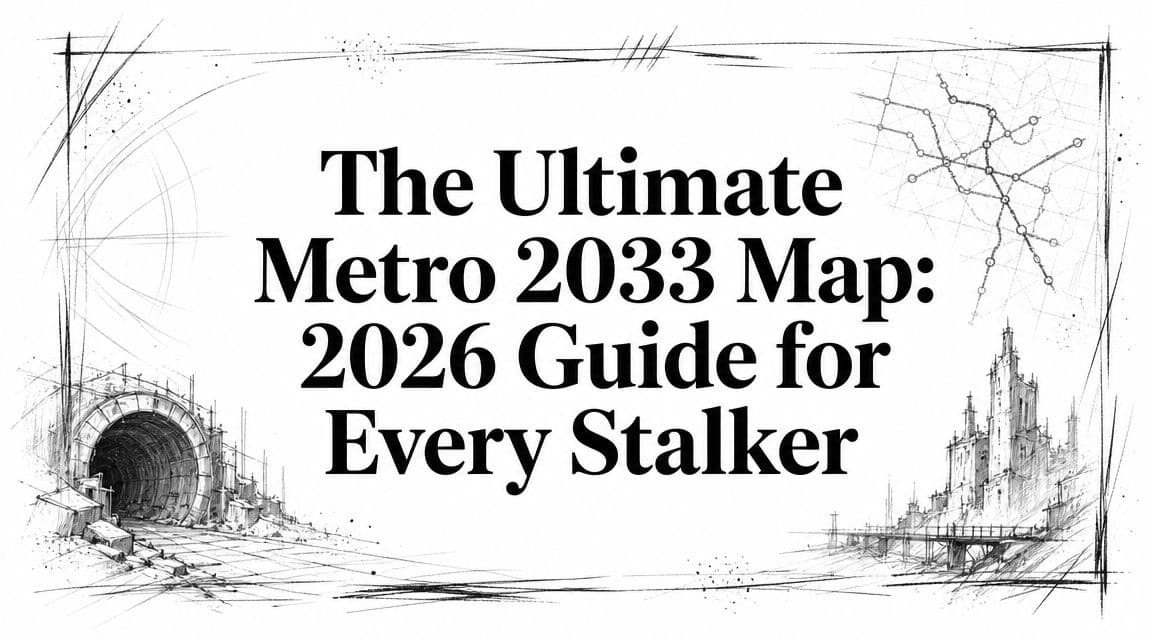 The Ultimate Metro 2033 Map: 2026 Guide for Every Stalker