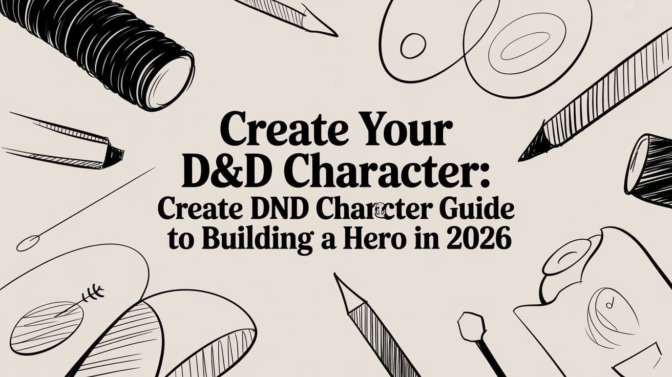 Create Your D&D Character: A Guide to Building a Hero in 2026