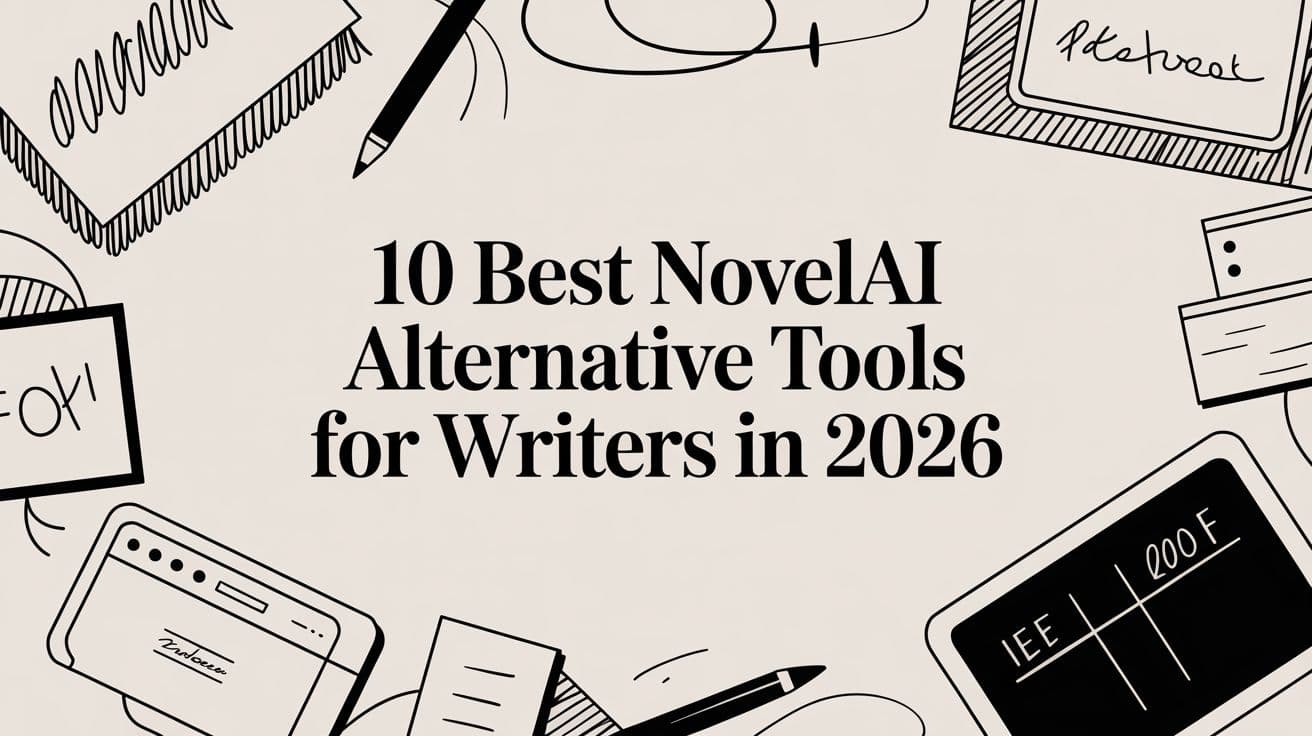 10 Best NovelAI Alternative Tools for Writers in 2026