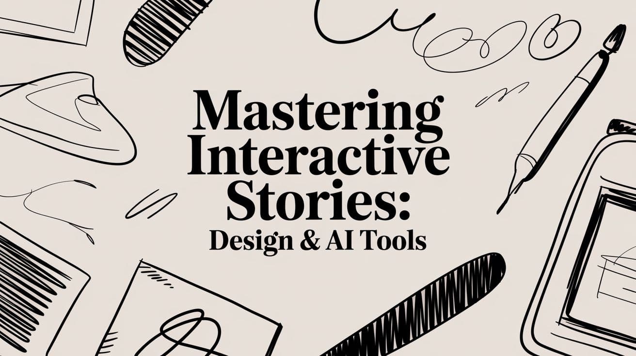 Mastering Interactive Stories: Design & AI Tools