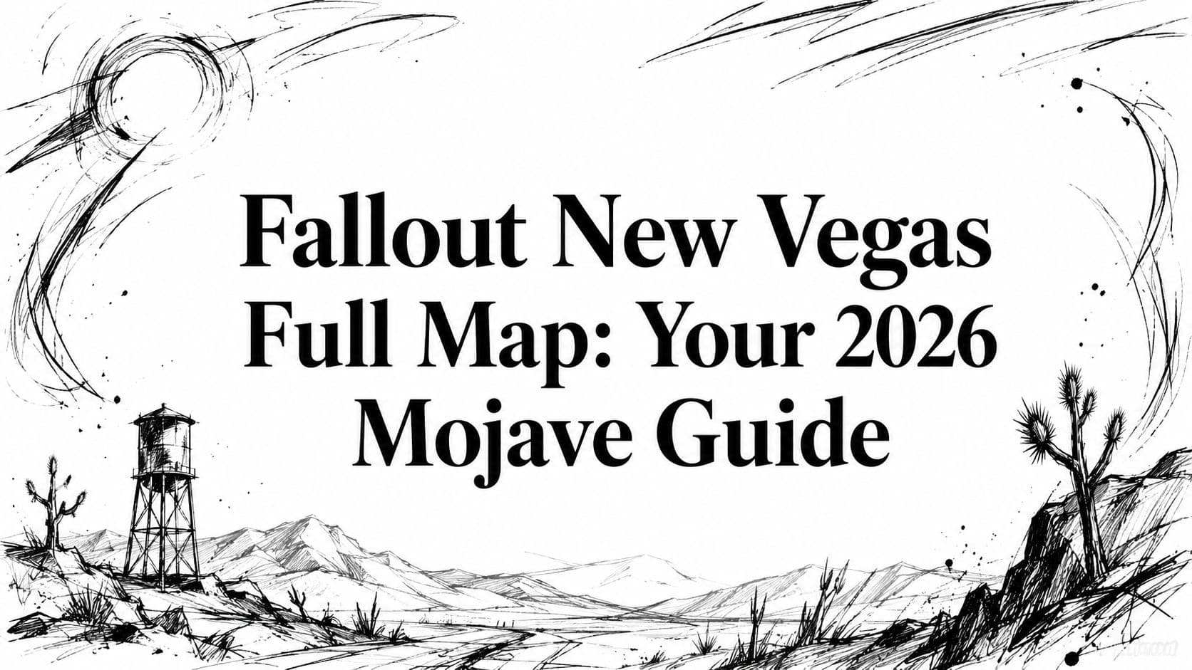 Fallout New Vegas Full Map: Your 2026 Mojave Guide