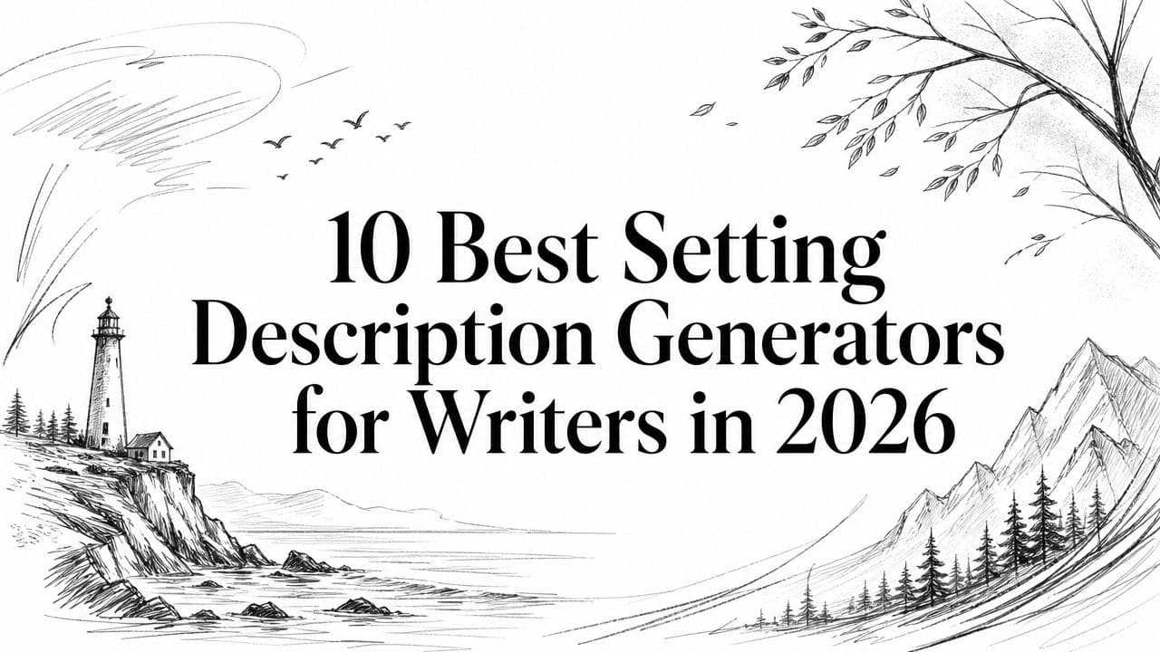 10 Best Setting Description Generators for Writers in 2026