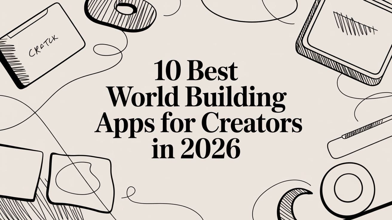 10 Best World Building Apps for Creators in 2026