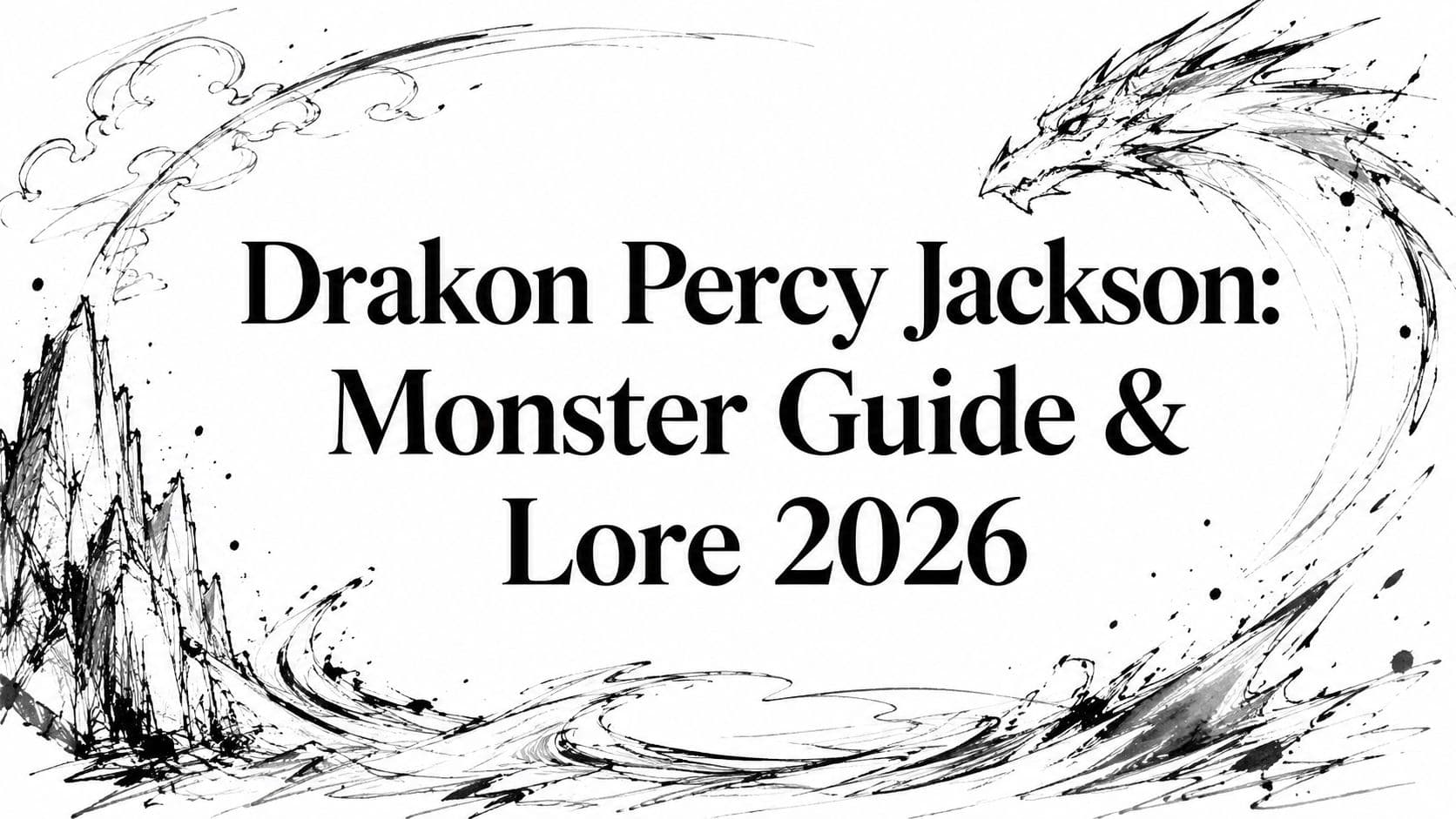 Drakon Percy Jackson: Monster Guide & Lore 2026