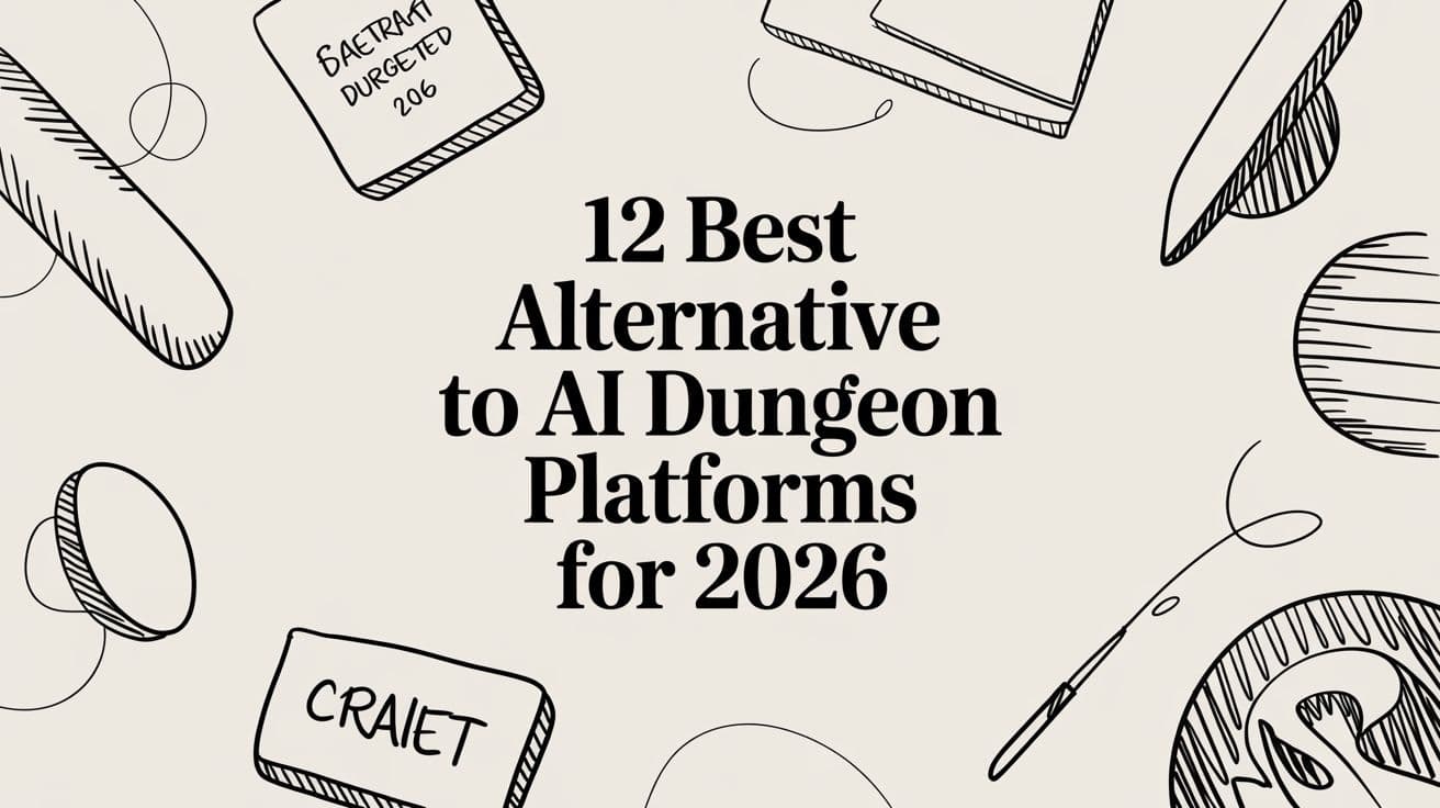 12 Best Alternative to AI Dungeon Platforms for 2026