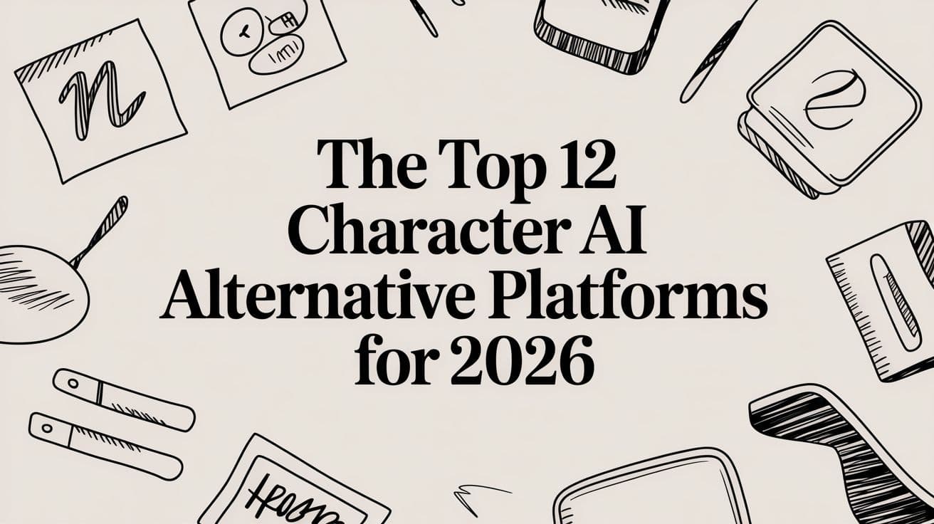 The Top 12 Character AI Alternative Platforms for 2026