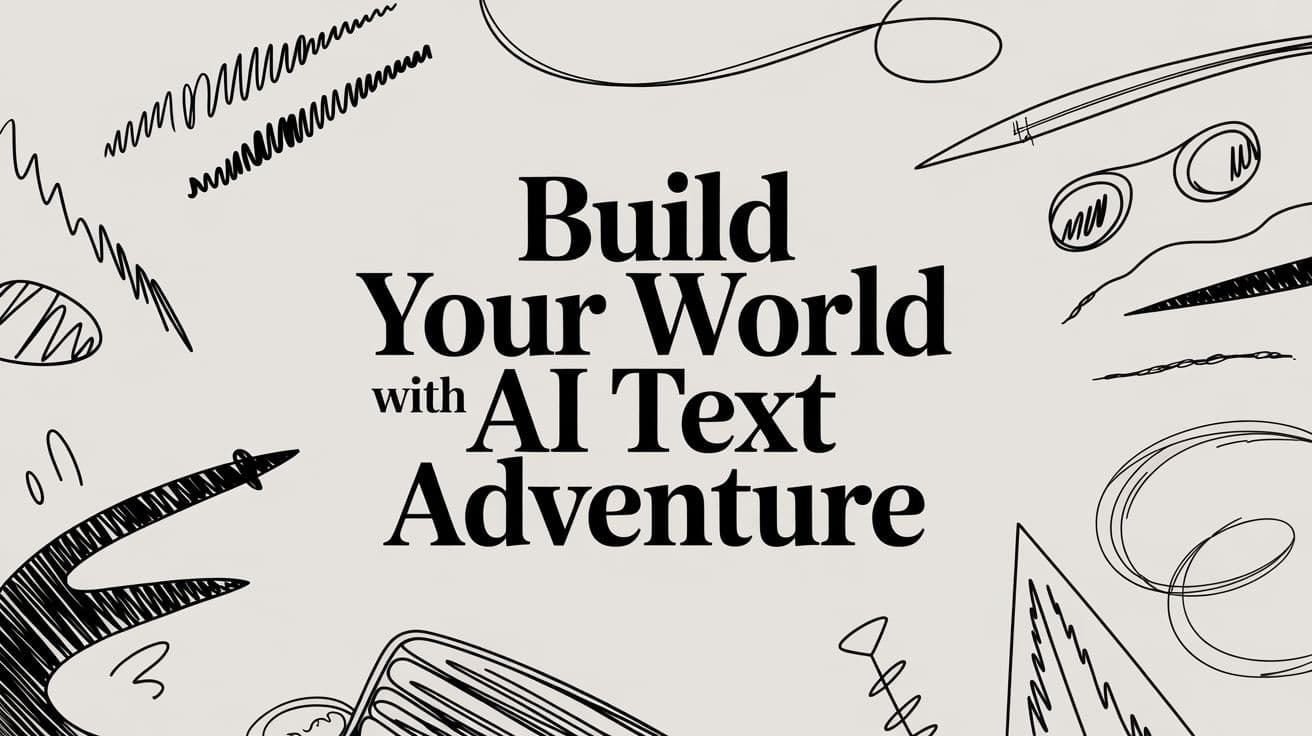 Build Your World With AI Text Adventure