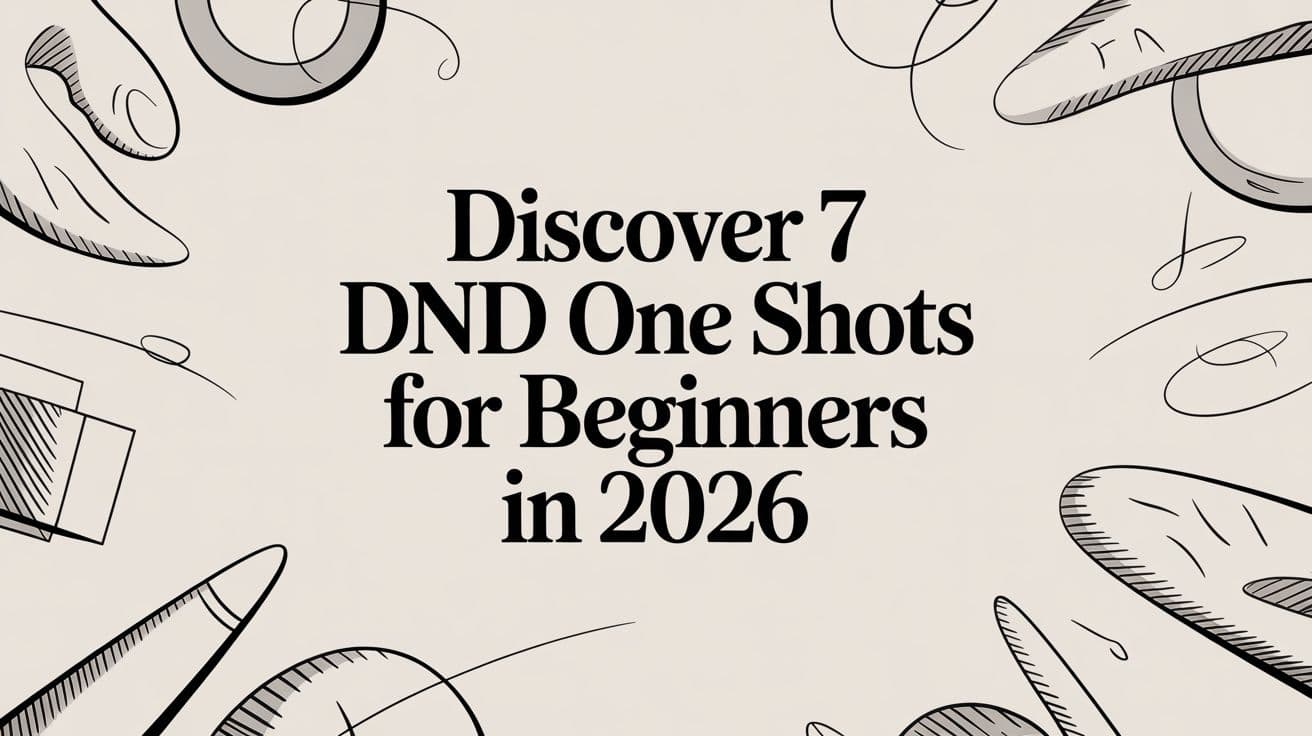 Discover 7 dnd one shots for beginners in 2026