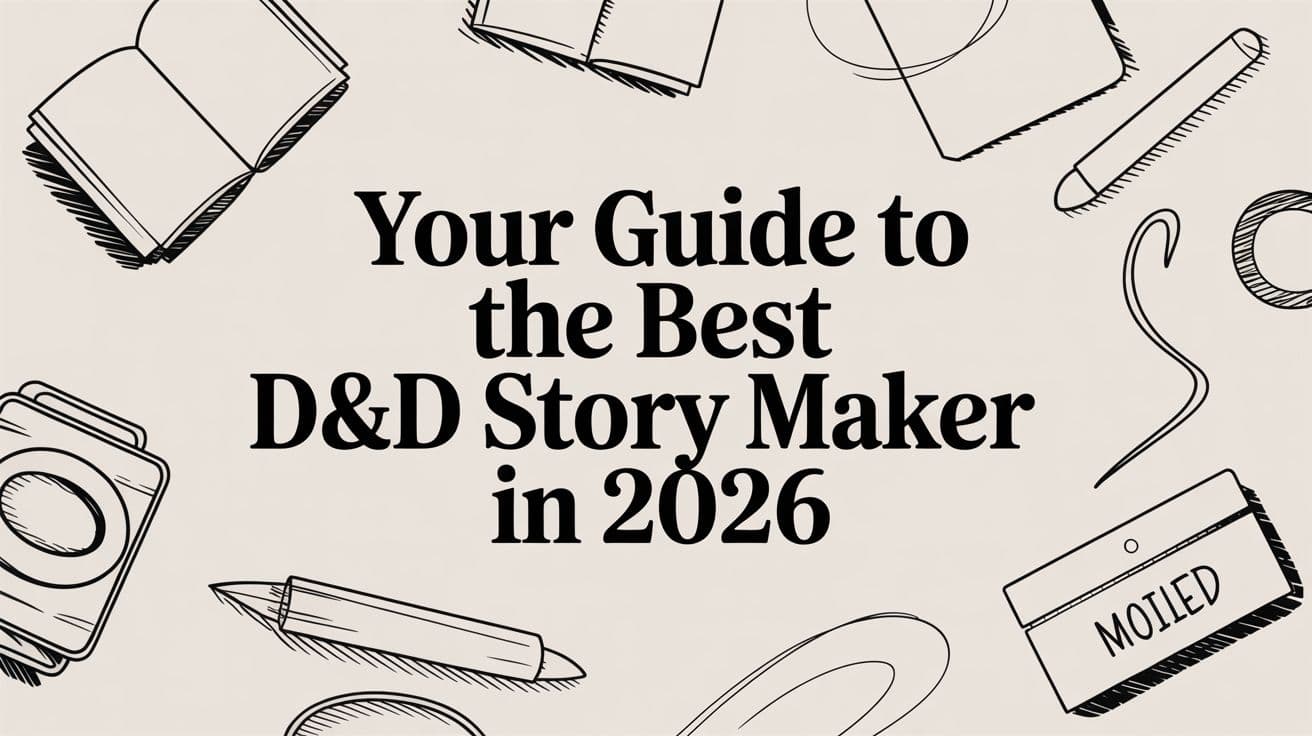 Your Guide to the Best D&D Story Maker in 2026