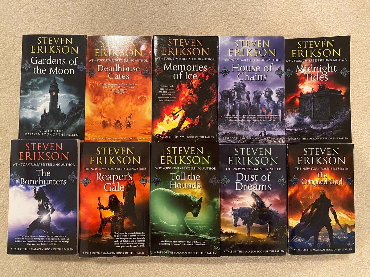 The complete Malazan Book of the Fallen series - ten massive novels
